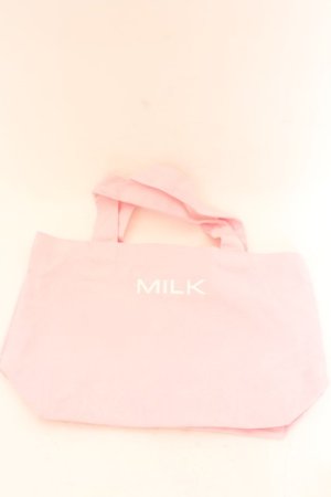 画像: MILK / miniトート  ピンク O-24-10-23-038-ML-BG-OW-OS