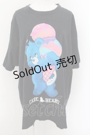 画像: MILKBOY / CARE BEARS ICE CREAM TEE  ブラック O-24-10-26-019-MB-TO-OW-OS