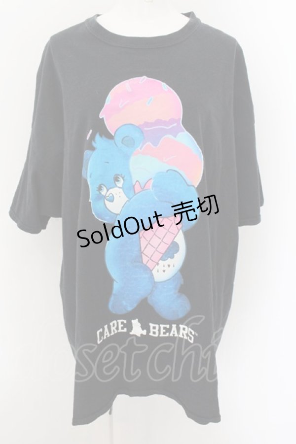 画像1: MILKBOY / CARE BEARS ICE CREAM TEE  ブラック O-24-10-26-019-MB-TO-OW-OS (1)