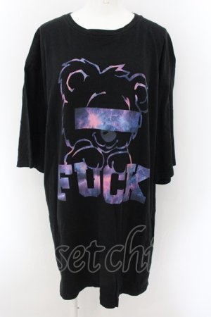 画像: MILKBOY / SPACE FUCK BEAR TEE  ブラック O-24-10-26-022-MB-TO-OW-OS