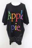 画像1: LAND by MILKBOY / APPLE PIE　Tシャツ  ブラック O-24-10-26-023-MB-BL-OW-OS (1)