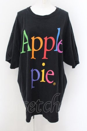 画像: LAND by MILKBOY / APPLE PIE　Tシャツ  ブラック O-24-10-26-023-MB-BL-OW-OS