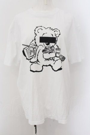 画像: LAND by MILKBOY / 呪術廻戦コラボ"LAND BEAR" TEE  ホワイト O-24-10-26-024-MB-TO-OW-OS