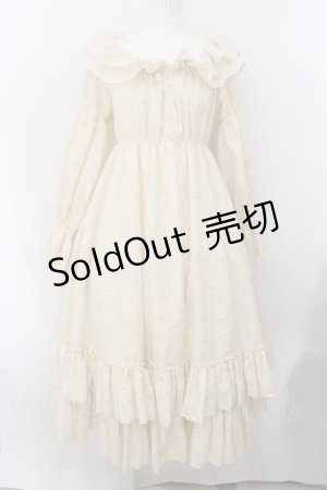 画像: ATELIER PIERROT / Josephine Dress  アイボリー O-24-10-29-006-EL-OP-OW-OS