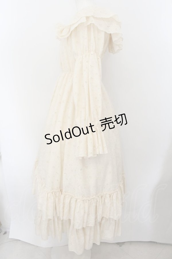 画像4: ATELIER PIERROT / Josephine Dress  アイボリー O-24-10-29-006-EL-OP-OW-OS (4)