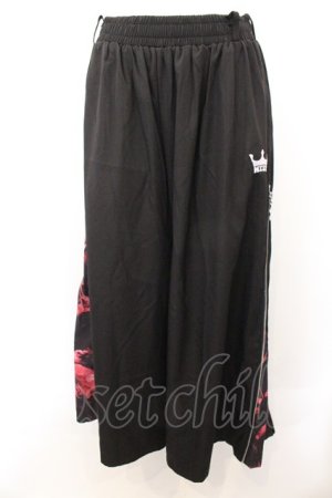 画像: NieR Clothing / 2WAY SIDE ZIP WIDE PANTS  【RED LEAF】 O-24-11-06-005-PU-PA-IG-ZT1114