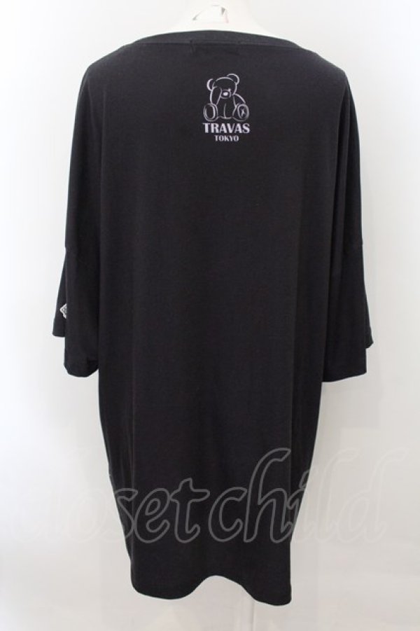 画像3: TRAVAS TOKYO / サンリオコラボ リトルツインスターズ BIG Tシャツ F ブラック O-24-11-07-066-PU-TS-YM-OS (3)