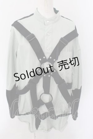 画像: MILKBOY / PARACHUTE PULL SHIRT シャツ  ミントｘブラック O-24-11-16-017-MB-BL-YM-ZT259