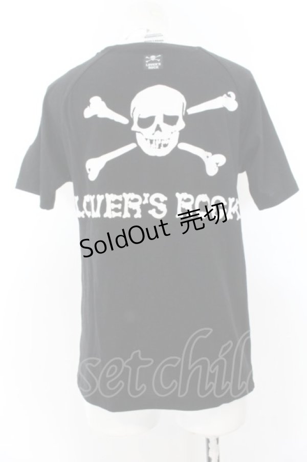 画像2: LOVER’S ROCK / スケルトンTシャツ  ブラック×ホワイト O-24-11-28-052-PU-TS-IG-OS (2)