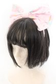 画像1: Angelic Pretty / TOY PARADEリボンカチューシャ ピンク  O-24-11-28-099-AP-AC-OW-OS (1)