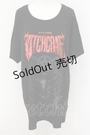 画像: KILL STAR / Witchcraft　Tシャツ L ブラック O-24-11-29-056-SL-TO-OW-OS