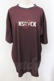 画像1: KRY CLOTHING / 「K0332T」Tシャツ  濃小豆色 O-24-11-29-059-EL-TO-OW-OS (1)