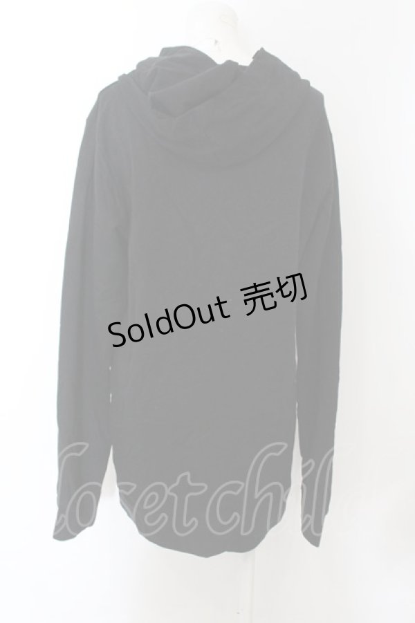 画像2: NieR Clothing / 3ZIPパーカー  ブラック O-24-11-30-111-PU-TO-OW-OS (2)