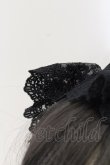 画像2: ATELIER PIERROT / Gothic Lattices Headdress  ブラック O-24-12-12-069-EL-AC-IG-OS (2)