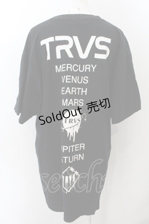 画像4: TRAVAS TOKYO / 宇宙服くまビッグTシャツ F ブラック O-24-12-13-043-PU-TS-YM-OS (4)