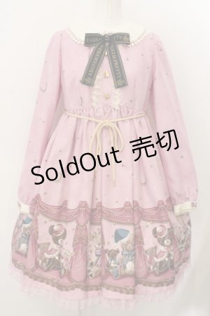 画像: Angelic Pretty / Dream Bearワンピース  ピンク O-24-12-13-025-AP-OP-IG-OS