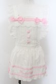 画像1: Angelic Pretty / Fancy Ribbonエプロン  シロ×ピンク O-24-12-29-020-AP-OP-OW-OS (1)