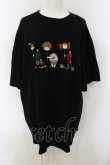 画像1: HEIHEI / 刺繍Tシャツ　子供 XXXL クロ O-25-01-13-021-PU-TS-IG-OS (1)