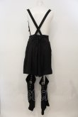 画像3: Amavel / Gothic Punk Nostalgic レッグカバーショートパンツ  クロ O-25-01-16-001-CA-PA-IG-OS (3)