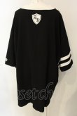 画像4: TRAVAS TOKYO / VネックBIG Tシャツ F ブラック O-25-01-20-056-PU-TS-YM-OS (4)