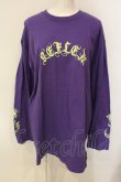 画像1: REFLEM / 薔薇プリントL/S Tee/ロングスリーブカットソー F パープル O-25-01-21-065-PU-TO-OW-OS (1)