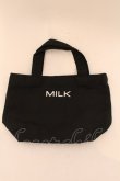 画像1: MILK / miniトート  クロ O-25-01-29-113-ML-BG-IG-OS (1)