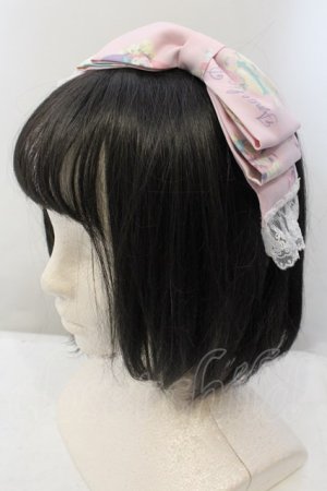 画像: Angelic Pretty / うさぎのPicnic Partyカチューシャ  ピンク O-25-01-31-2099-AP-AC-OW-OS