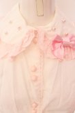 画像2: Angelic Pretty / パールデコレーションブラウス  シロ×ピンク O-25-01-31-011-AP-BL-IG-OS (2)