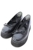 画像1: Candy Stripper / ENDEARING BALLET SHOES　バレーシューズ S（約23ｃｍ） ブラック O-25-02-12-011-PU-SH-OW-OS (1)