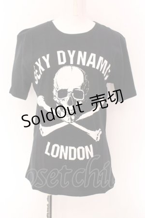 画像: SEXY DYNAMITE LONDON / スカルptTシャツ M ブラック O-25-02-15-069-PU-TO-OW-OS