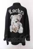 画像3: TRAVAS TOKYO / Locked bear shirts　シャツ F ブラック O-25-02-22-037-PU-TO-OW-OS (3)