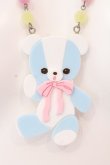 画像2: Angelic Pretty / BEAR TOYネックレス  サックス O-25-02-25-046-AP-AC-IG-OS (2)