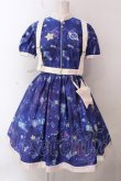 画像1: Angelic Pretty / Galaxy Cocktailワンピース  ネイビー O-25-02-25-006-AP-OP-IG-OS (1)