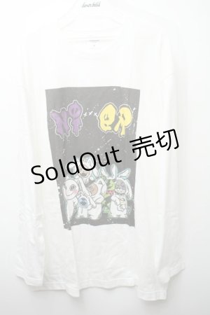 画像: NieR Clothing / プリントTシャツ  オフ S-24-03-14-084-PU-TO-UT-ZY