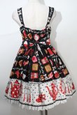 画像2: Angelic Pretty /  French Cafe胸リボンジャンパースカートSET  黒 S-24-05-03-063-AP-OP-UT-ZS (2)