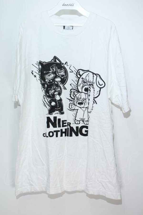 画像1: NieR Clothing / プリントトップス   S-24-05-27-040-PU-TO-AS-ZT338 (1)