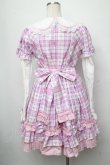 画像2: Angelic Pretty / Sprinkle Heart Tartanワンピース  ピンクチェック S-24-07-23-059-AP-OP-HD-ZS (2)