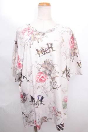 画像: NieR Clothing / 転写プリントトップス   S-24-07-26-003-PU-TO-UT-ZY