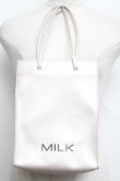 画像1: MILK / BAGレザーpetitバッグ  ゴールド S-24-08-16-026-ML-BG-AS-ZS (1)