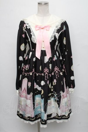 画像: Angelic Pretty /  OPDaydream Bedワンピース  黒 S-24-08-24-047-AP-OP-UT-ZS