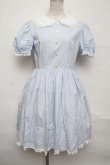 画像1: Angelic Pretty /ストライプワンピース  サックス S-24-08-30-047-AP-OP-AS-ZS (1)