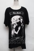 画像1: KILL STAR / pt Tシャツ  黒 S-24-09-01-051-SL-TO-AS-ZS (1)