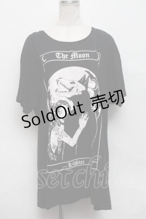 画像: KILL STAR / pt Tシャツ  黒 S-24-09-01-051-SL-TO-AS-ZS