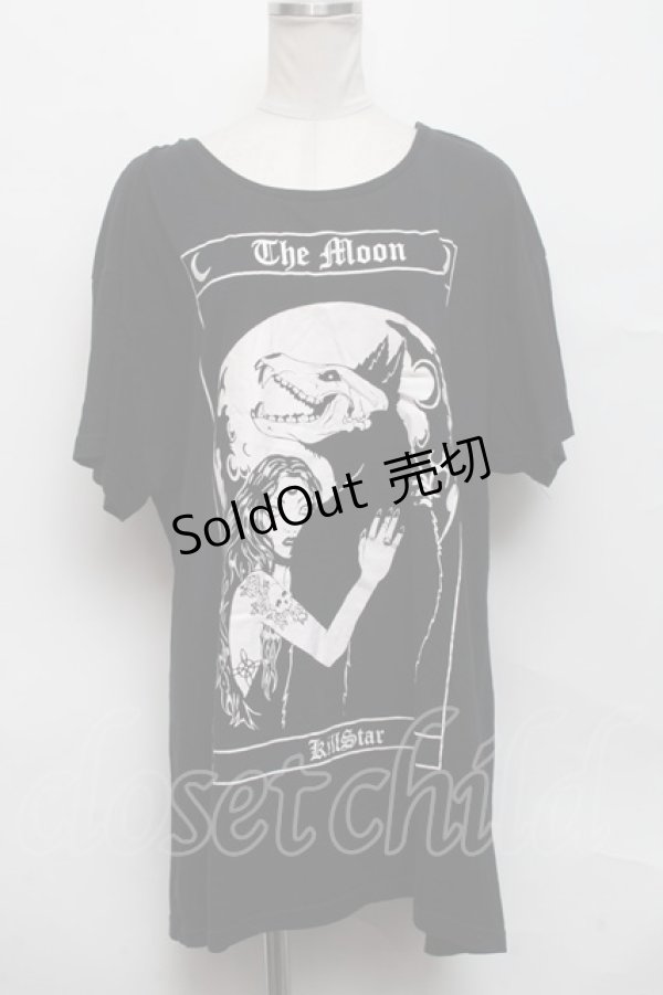 画像1: KILL STAR / pt Tシャツ  黒 S-24-09-01-051-SL-TO-AS-ZS (1)