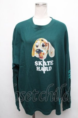 画像: LAND by MILKBOY /EPTIC SKATE HARD L.S.TEE  グリーン S-24-09-03-042-MB-TS-AS-ZT186