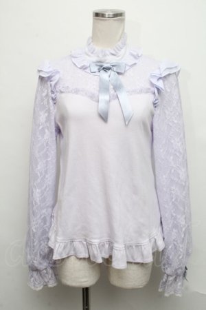 画像: Angelic Pretty / Graceful Laceカットソー  ラベンダー S-24-09-14-023-AP-TO-AS-ZS