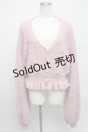 画像: Swankiss / JF valentine knit F ピンク S-24-09-15-024-CA-TO-SZ-ZS