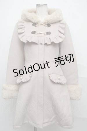 画像: Ank Rouge / COATヨークフリルビットフレアコート M ベージュ S-24-09-17-013-CA-CO-SZ-ZS