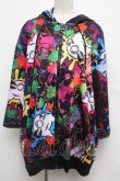 画像1: NieR Clothing / 転写ptジップアップパーカー   S-24-09-26-032-PU-TO-HR-ZS (1)