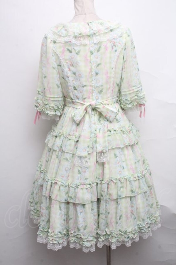 画像2: Angelic Pretty / Secret Daisy Gardenワンピース  ミント S-24-10-01-071-AP-OP-HR-ZS (2)